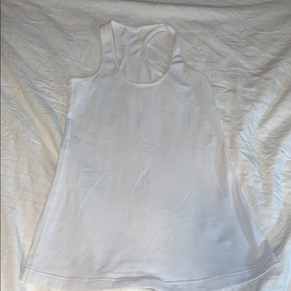 White Lululemon Tank Top